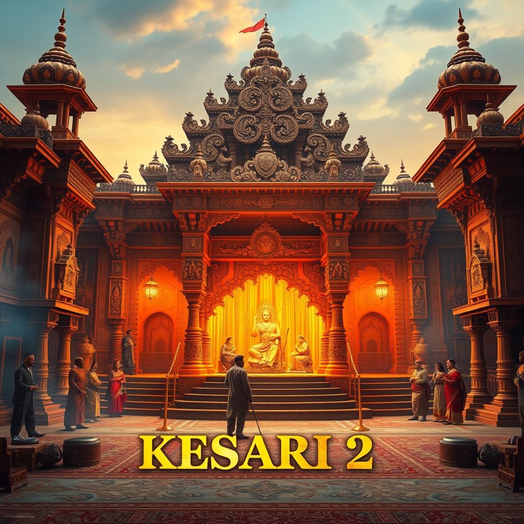 การออกแบบฉากที่สะท้อนวัฒนธรรมใน 'KESARI 2'